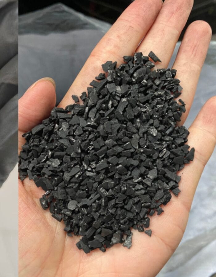 Coconut-shell granular activated carbon for HVAC and indoor air filtration