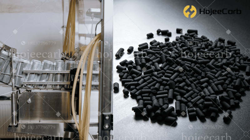 Coal columnar activated carbon for VOC control industrial Italy