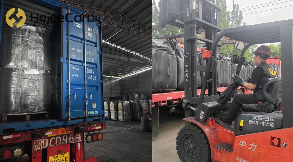 Granular activated carbon adsorption vessels in a landfill leachate treatment system