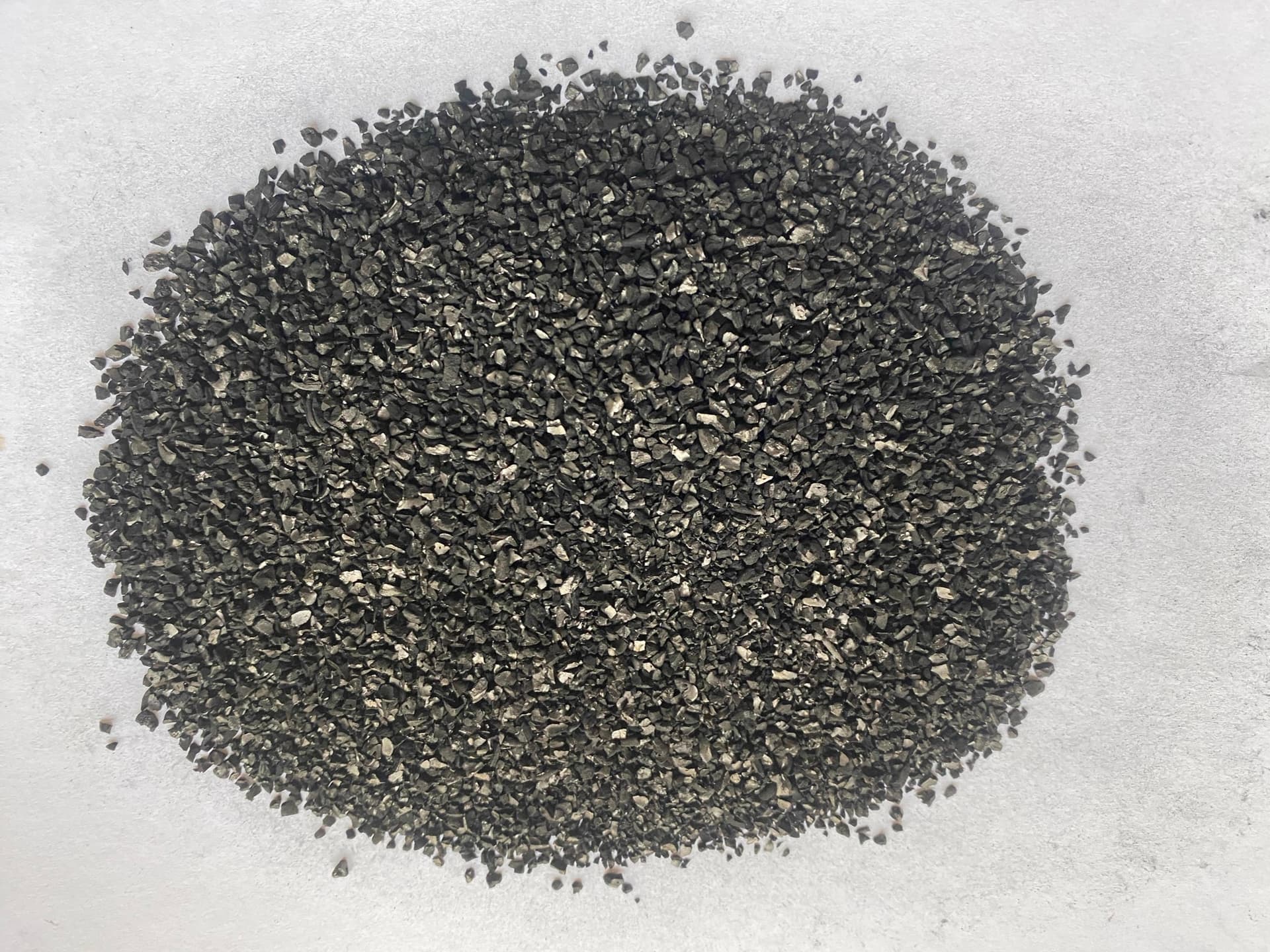 Acid-free coconut shell activated carbon granules for 3D printer air filtration