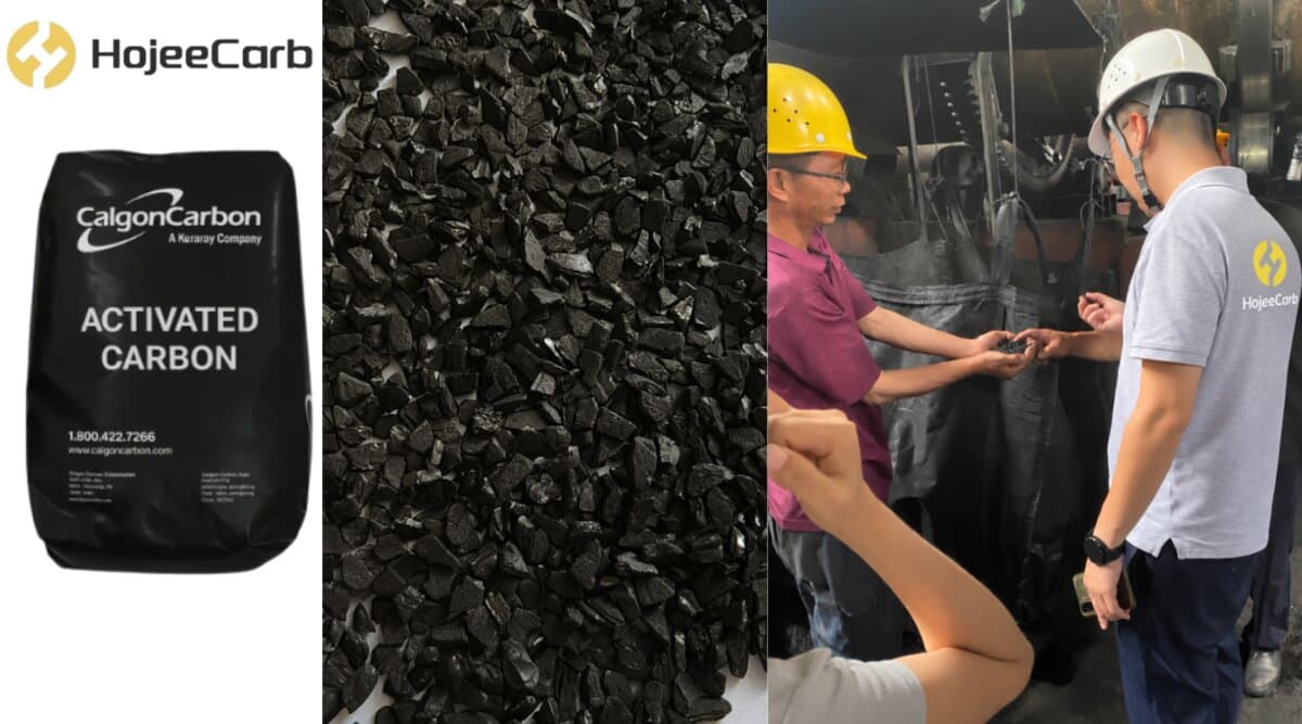 HojeeCarb activated carbon compared to Calgon Carbon grades — factory-direct alternative