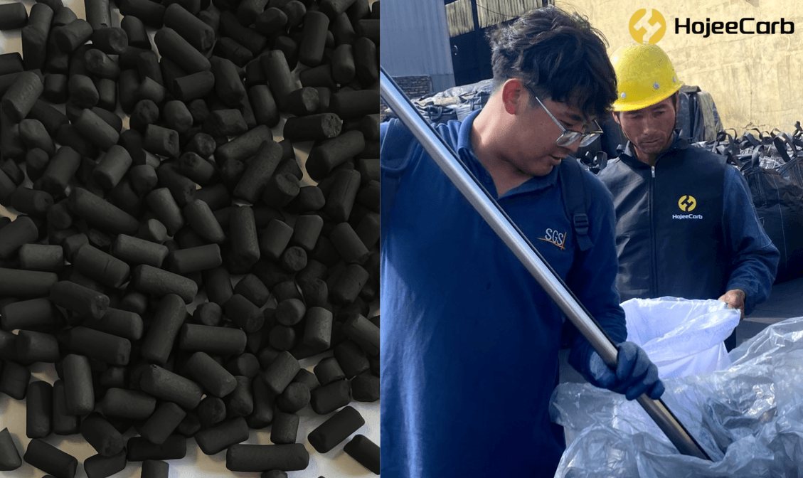 Coal-based columnar (pellet) activated carbon suppliers — uniform extruded pellets for gas-phase treatment