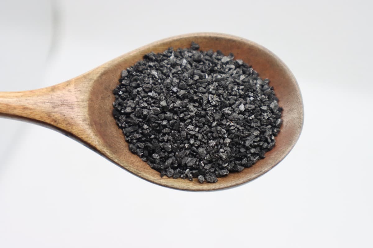 Coal-based granular activated carbon filter media for water treatment system sizing