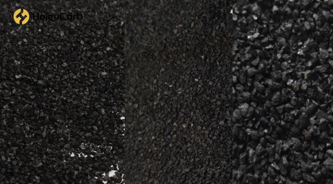 Coal-based activated carbon grades compared — bituminous granular, anthracite, and coarse coal-based carbon