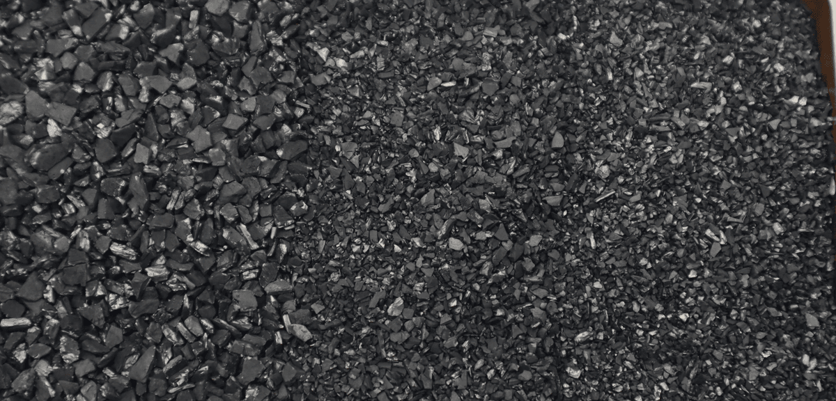 Coconut shell granular activated carbon for municipal water purification