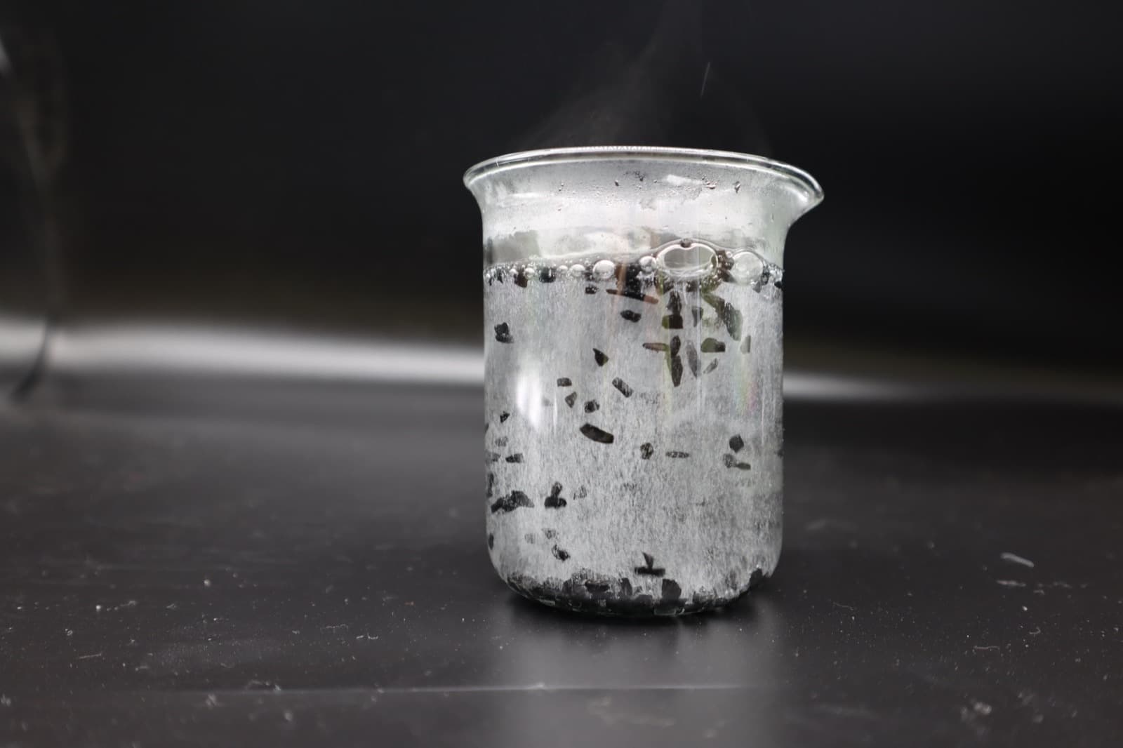 Bulk coconut shell activated carbon granules ready for wholesale shipment