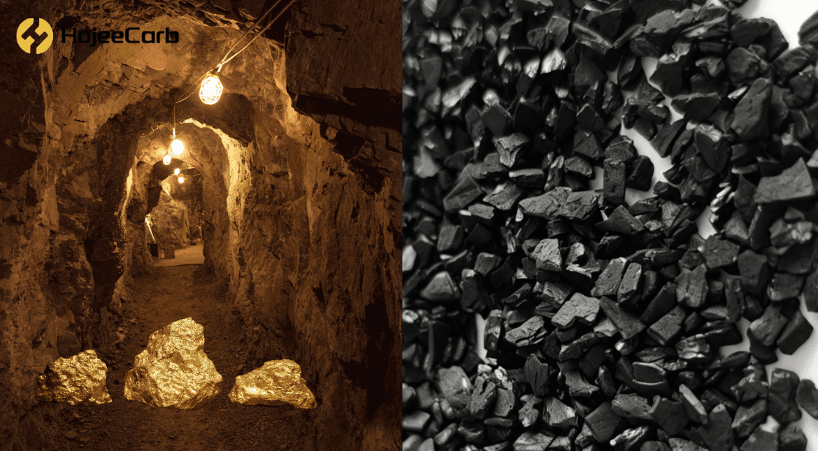 Gold recovery activated carbon operation in Ghana