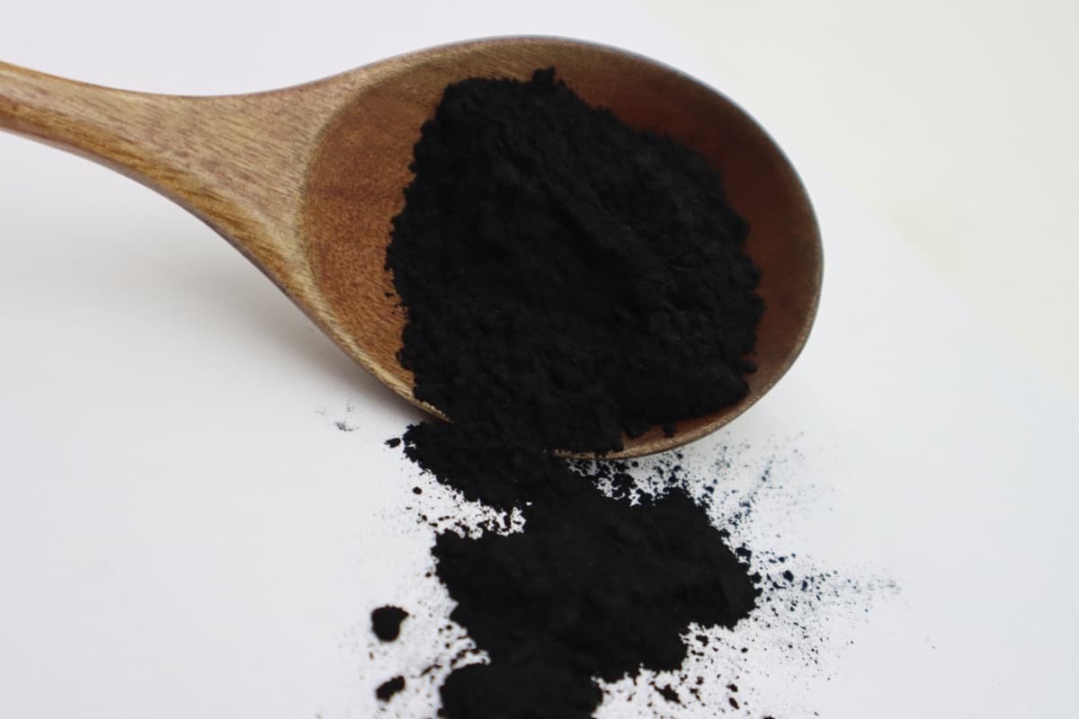Different grades of powdered activated carbon products with varying mesh sizes