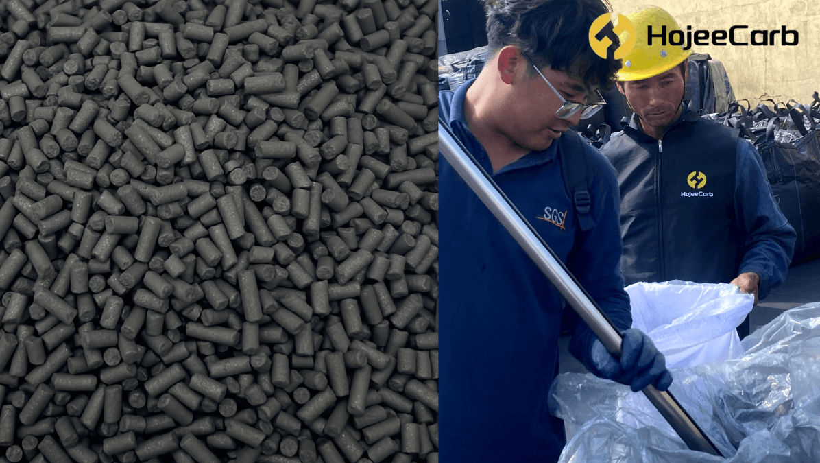 HojeeVapor BP60 extruded coal pellet activated carbon — cost-effective alternative to Norit SORBONORIT