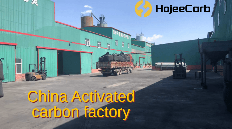 Activated carbon container loading for Middle East shipment