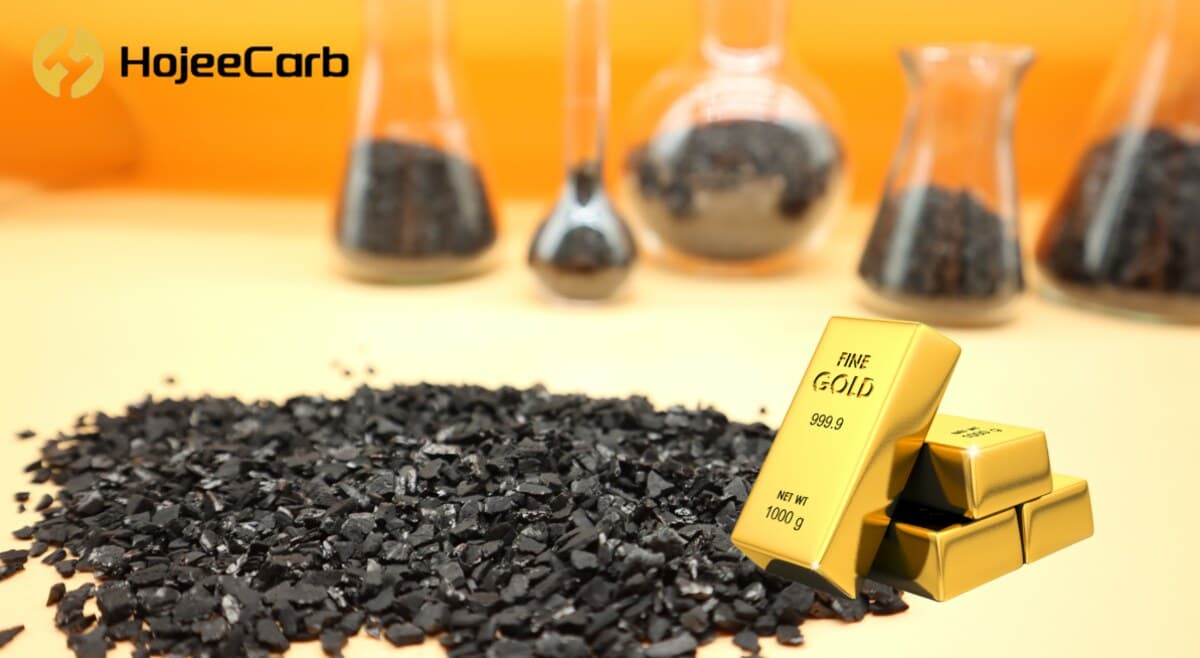 HojeeGold CG33 coconut shell activated carbon for gold recovery — CIP/CIL gold extraction grade