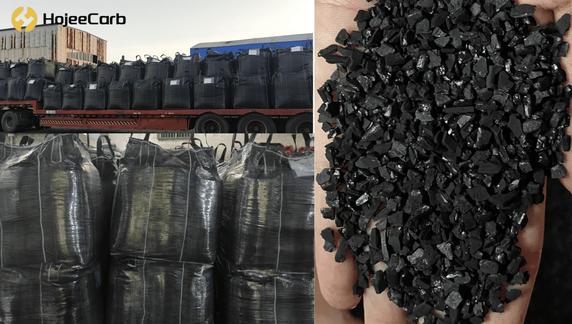 Activated carbon shipment to gold mine in Ghana Ashanti region