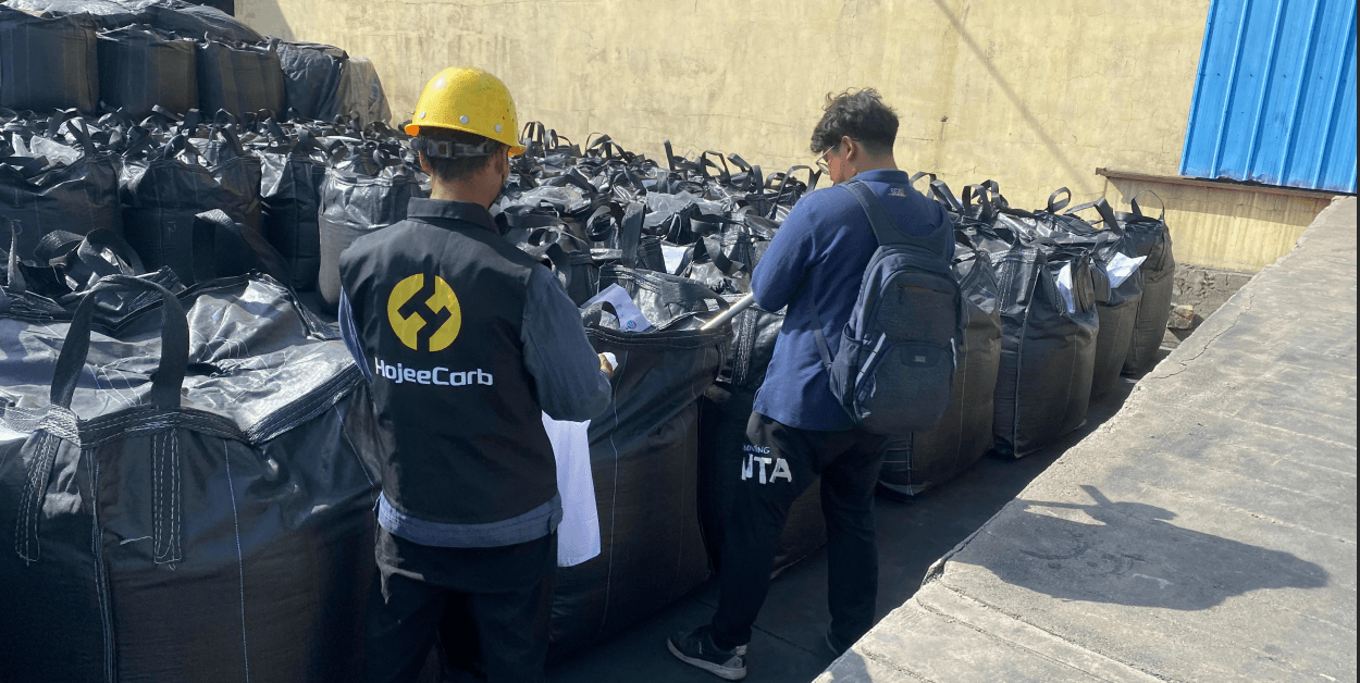 Hojee factory operations — activated carbon logistics