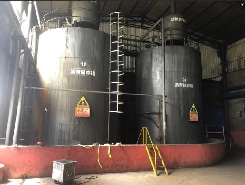 Activated carbon packaging workshop with proper storage conditions