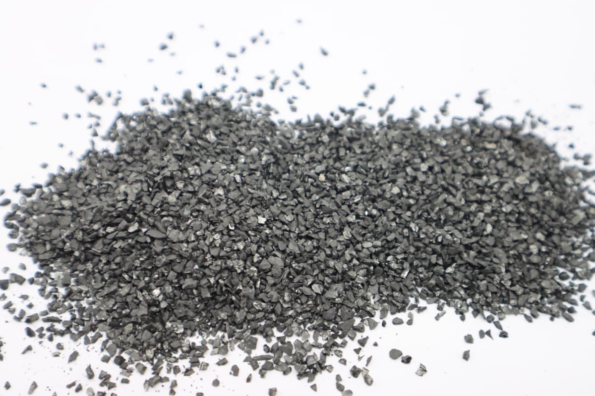 Anthracite filter media angular granules for multi-media water filtration