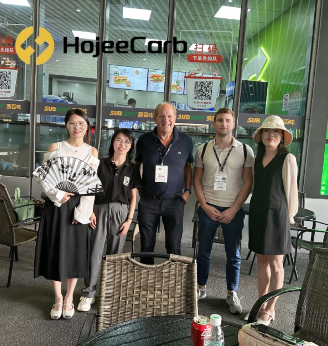 HojeeCarb team meeting gold-mining clients to discuss activated carbon supply